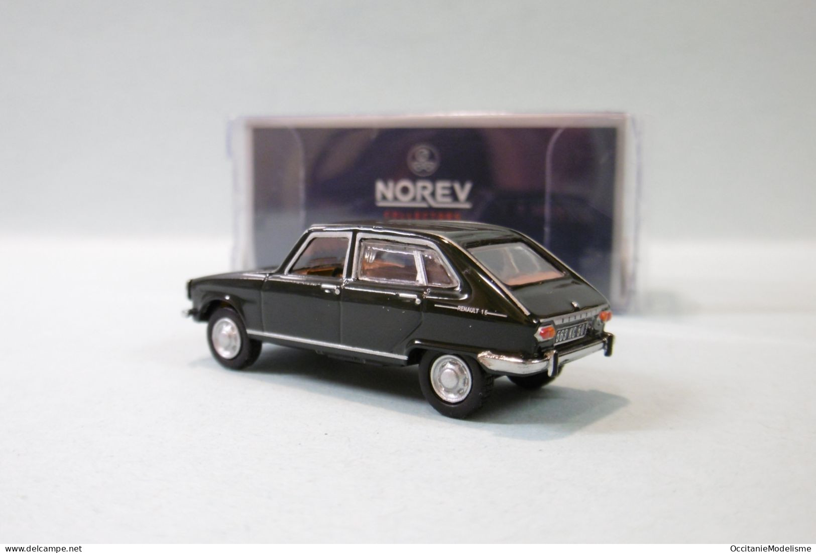 Norev - RENAULT 16 Super R16 1967 Vert Foncé Réf. 511691 Neuf NBO HO 1/87 - Road Vehicles