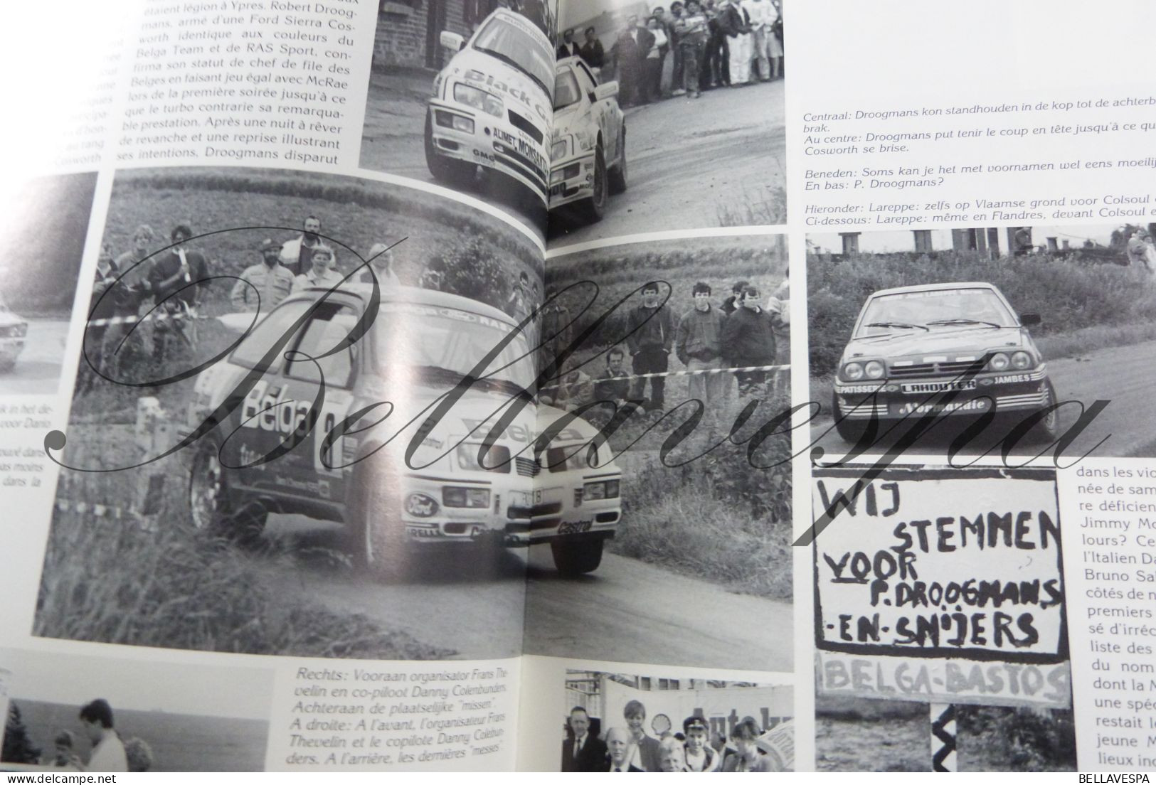 Rallyworld 1987-88 Willy Weynens 24 uren  Droogmans Opel Ieper Condroz safari sveska ralliet monte carlo bianchi Manta