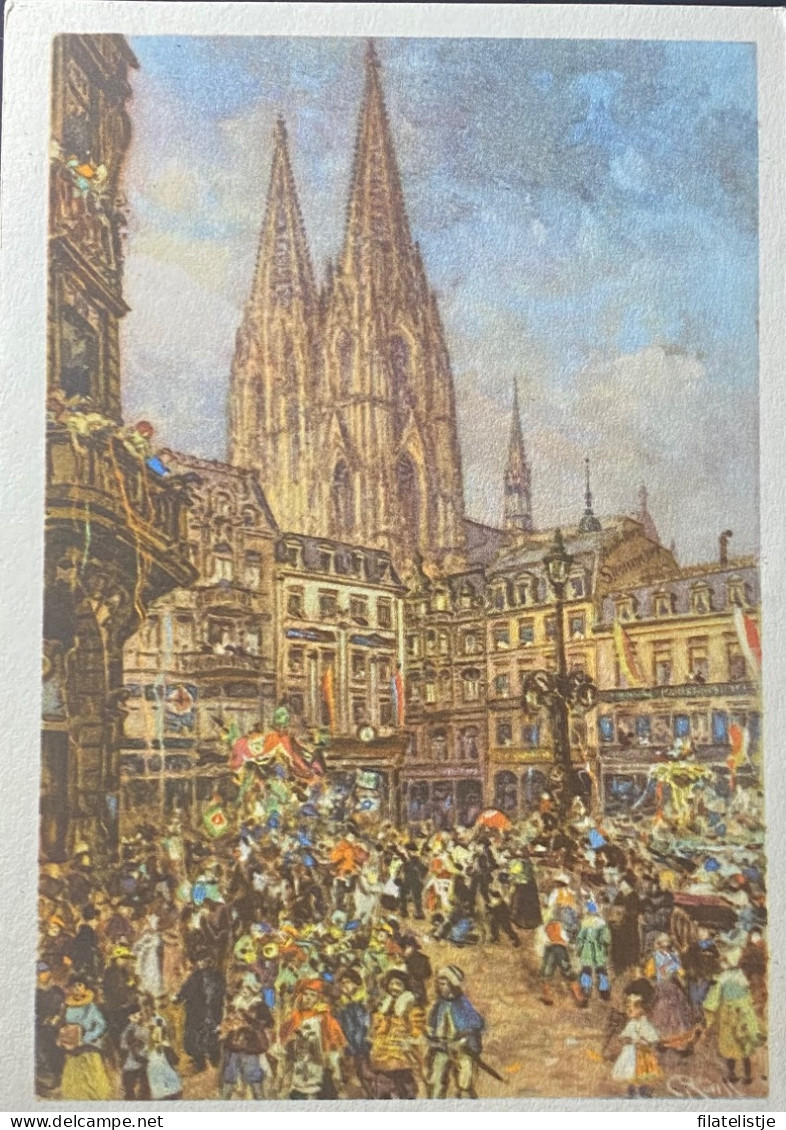 Duitse Rijk Briefkaart Carnaval Koln - Carnets