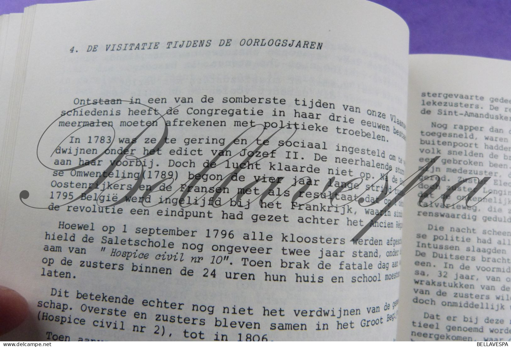 O.L.Vrouw-Visitatie Gent 1669-1884 Geschiedenis genealogie   A. Vanmaldegem 32 bijhuizen Belgie en o.m. Congo