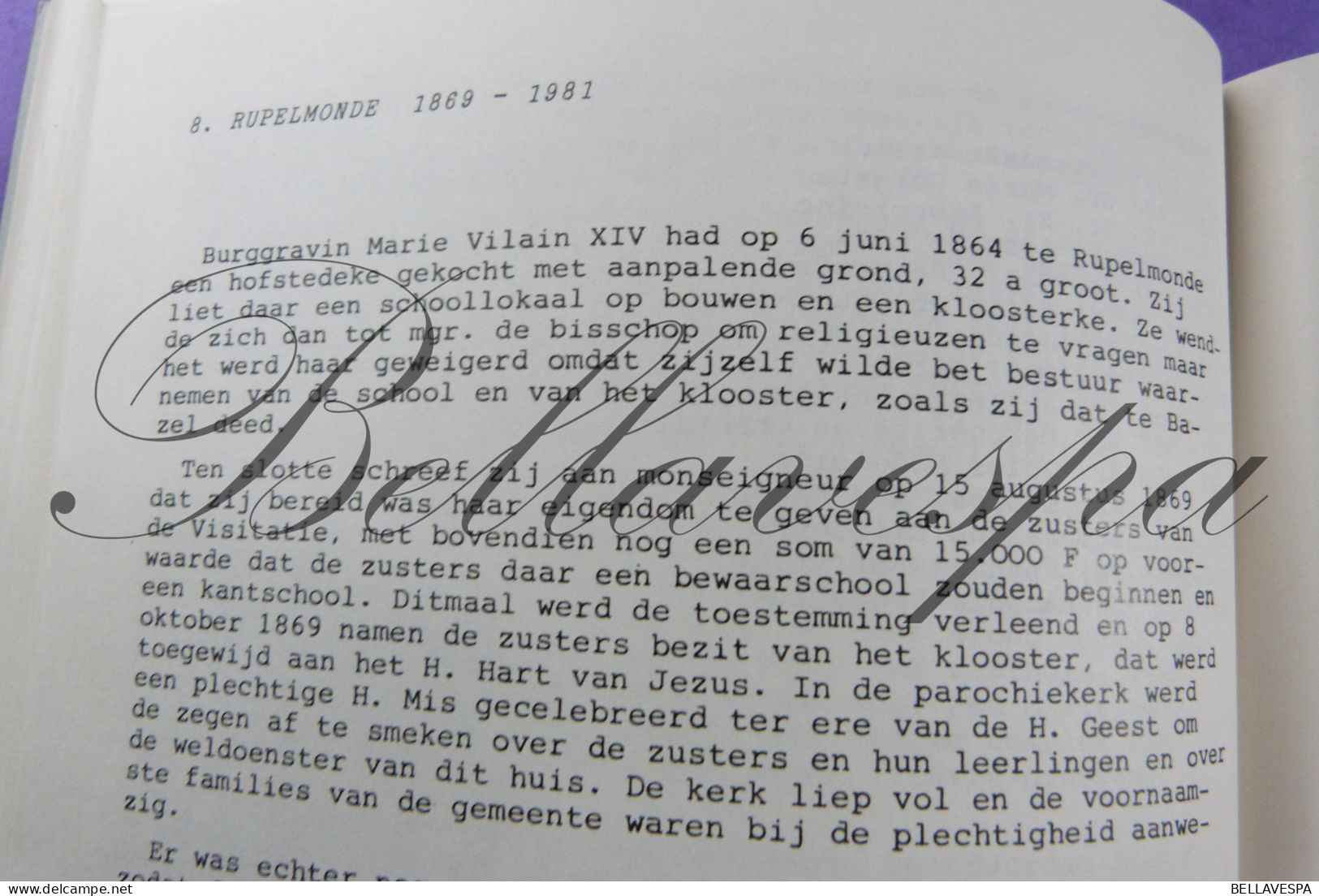 O.L.Vrouw-Visitatie Gent 1669-1884 Geschiedenis genealogie   A. Vanmaldegem 32 bijhuizen Belgie en o.m. Congo