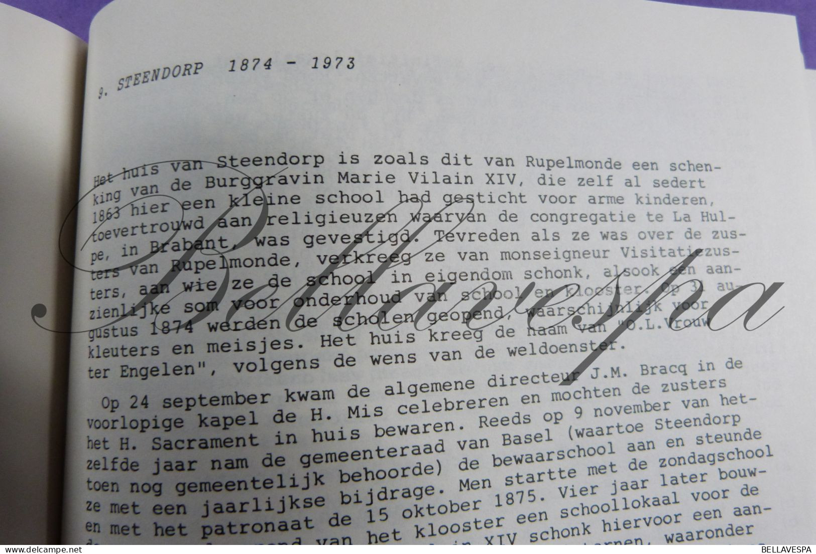 O.L.Vrouw-Visitatie Gent 1669-1884 Geschiedenis genealogie   A. Vanmaldegem 32 bijhuizen Belgie en o.m. Congo