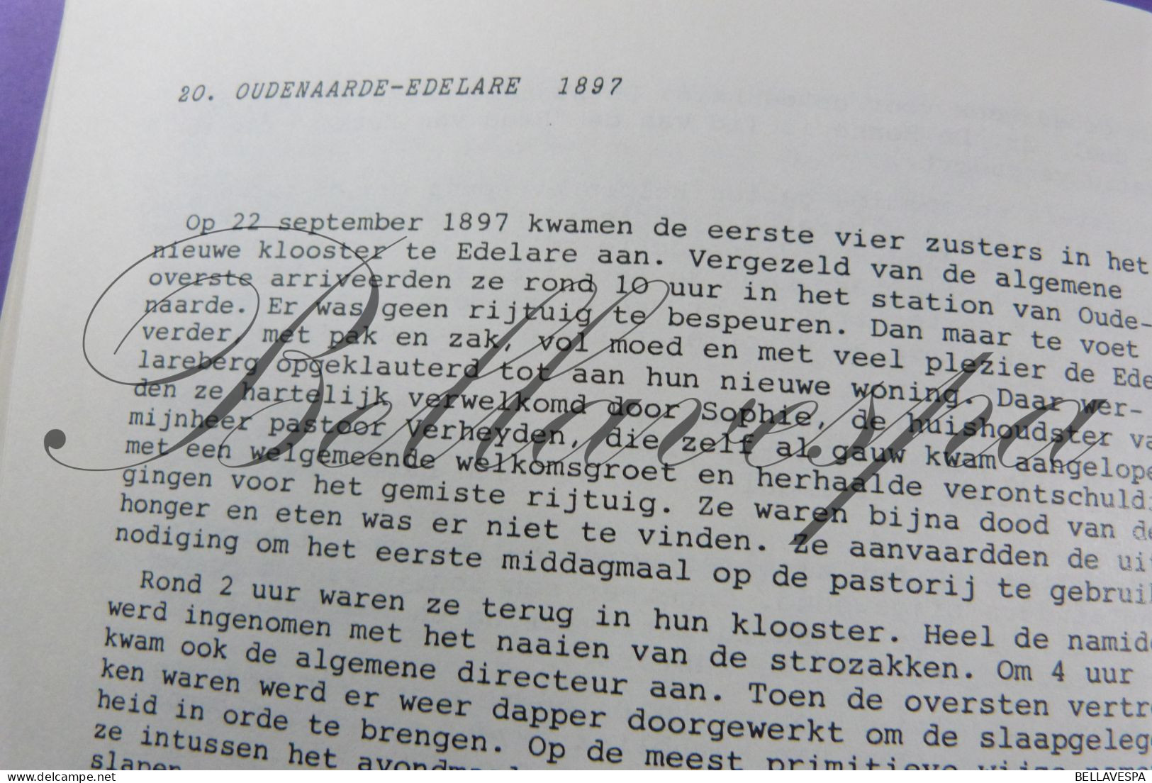 O.L.Vrouw-Visitatie Gent 1669-1884 Geschiedenis genealogie   A. Vanmaldegem 32 bijhuizen Belgie en o.m. Congo