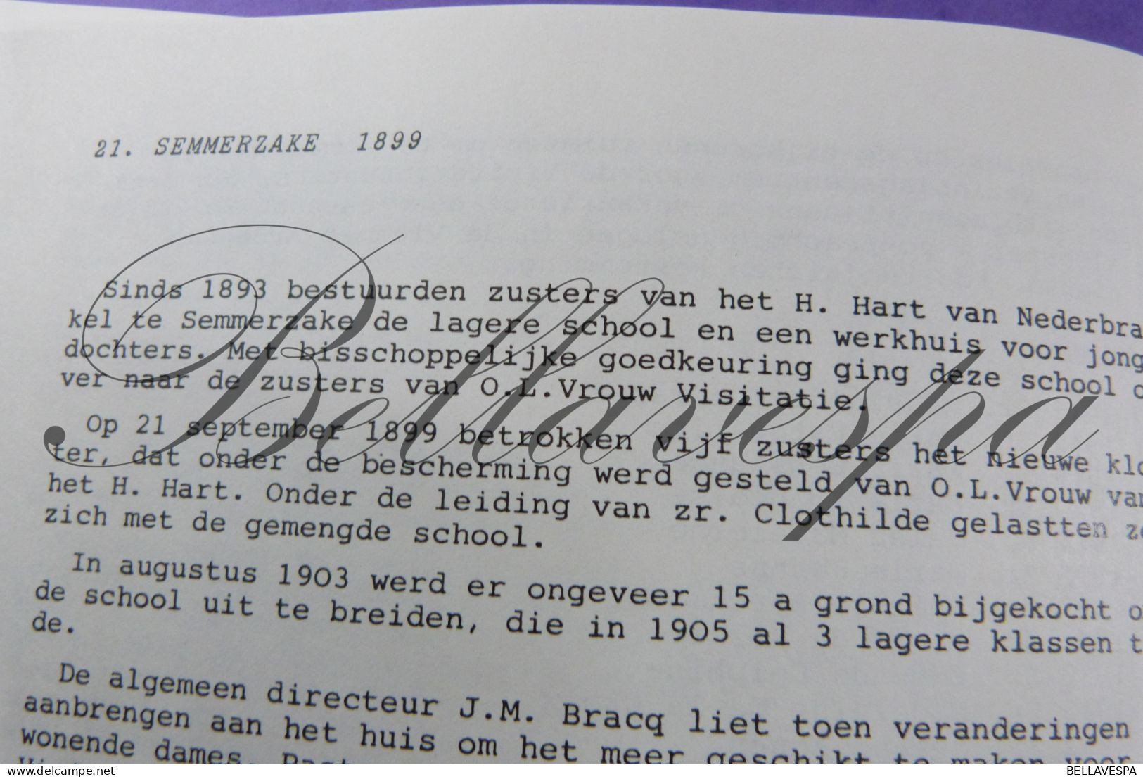 O.L.Vrouw-Visitatie Gent 1669-1884 Geschiedenis genealogie   A. Vanmaldegem 32 bijhuizen Belgie en o.m. Congo