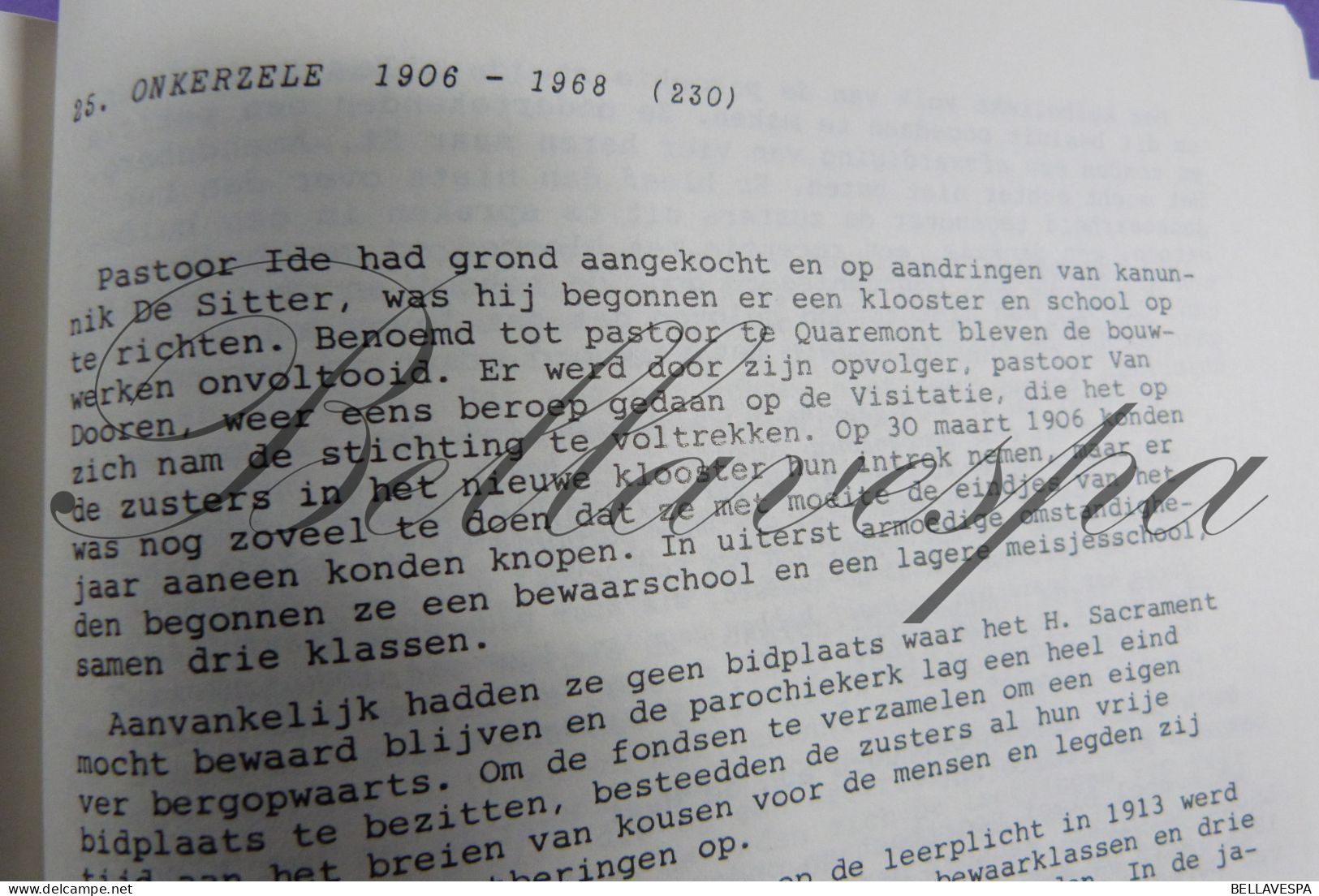 O.L.Vrouw-Visitatie Gent 1669-1884 Geschiedenis genealogie   A. Vanmaldegem 32 bijhuizen Belgie en o.m. Congo