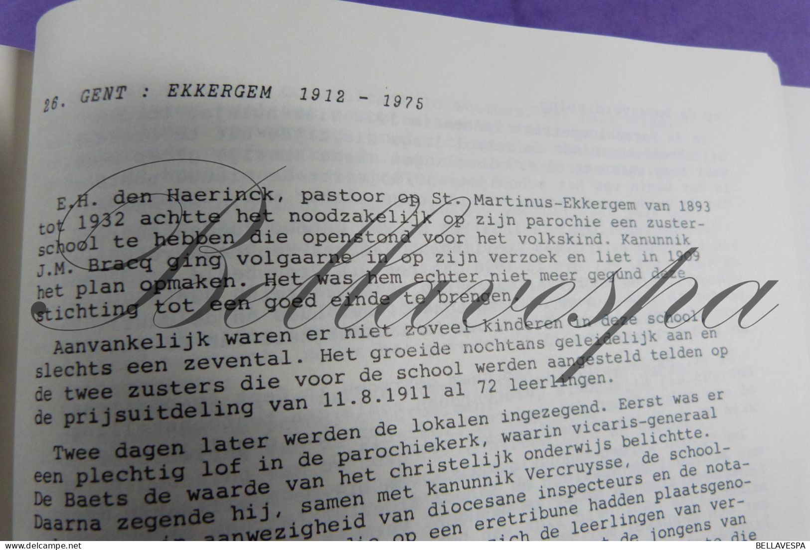 O.L.Vrouw-Visitatie Gent 1669-1884 Geschiedenis genealogie   A. Vanmaldegem 32 bijhuizen Belgie en o.m. Congo