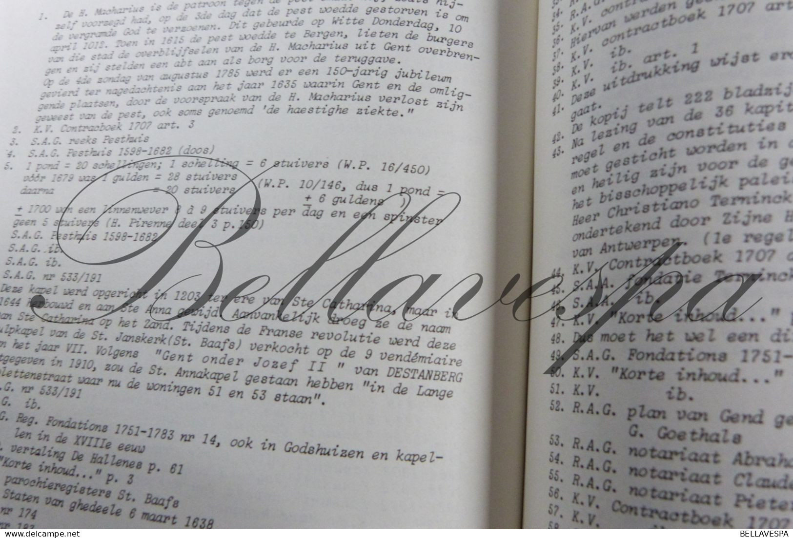 O.L.Vrouw-Visitatie Gent 1669-1884 Geschiedenis genealogie   A. Vanmaldegem 32 bijhuizen Belgie en o.m. Congo