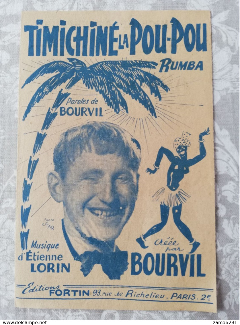 Partitions de chansons de Bourvil