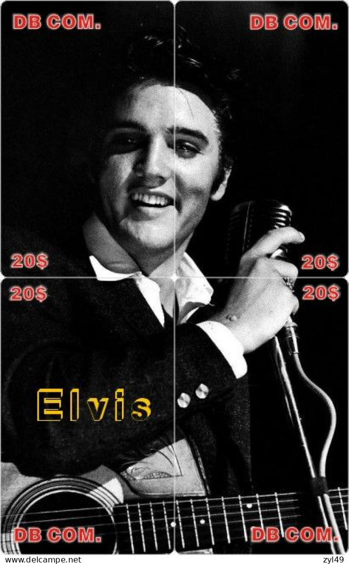 M14004 China phone cards Elvis Presley puzzle 120pcs