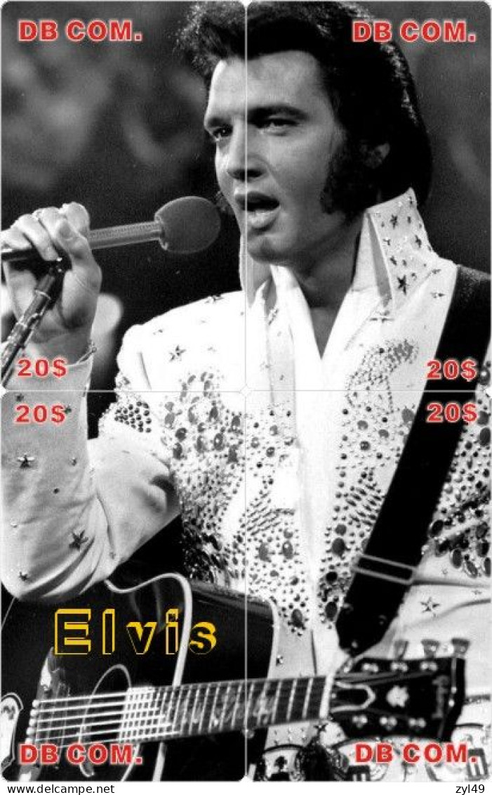 M14004 China phone cards Elvis Presley puzzle 120pcs