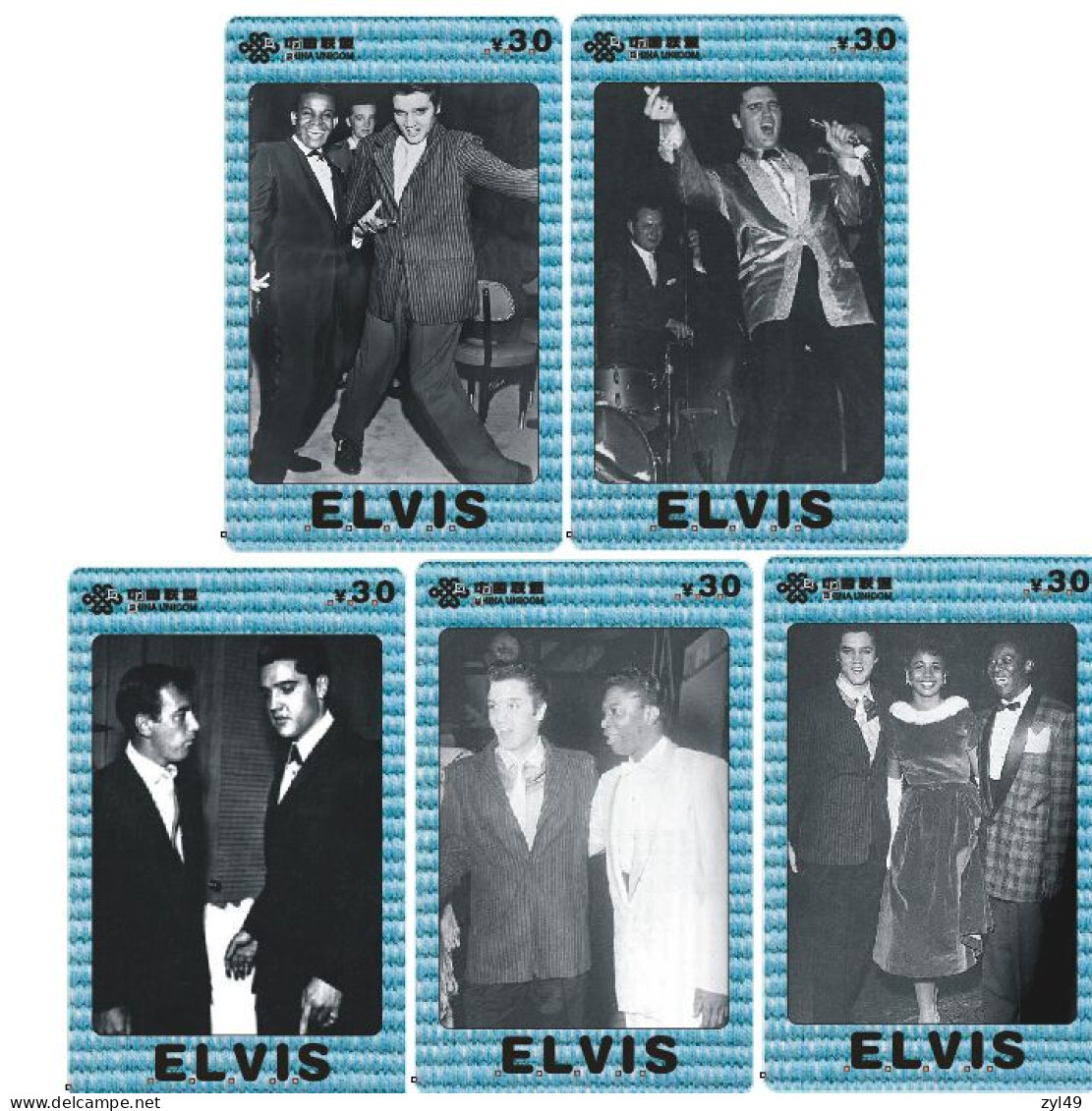 M14005 China phone cards Elvis Presley 275pcs