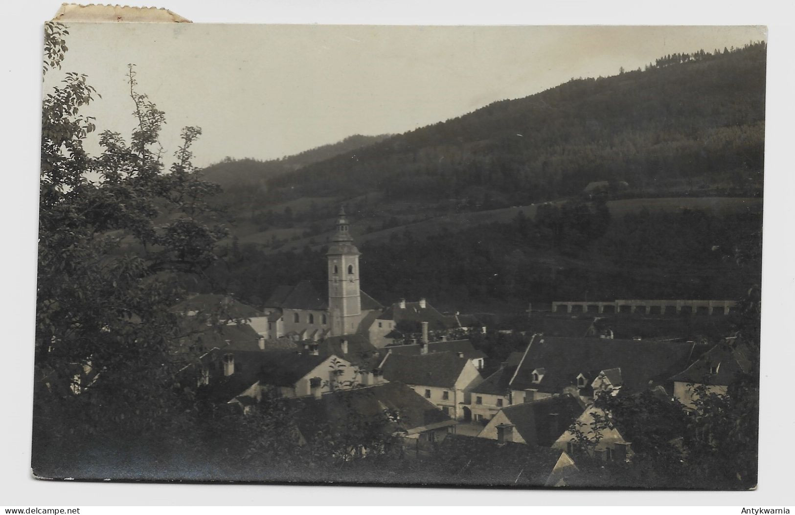 Kindberg Gelaufen 1919y.  Original Foto  H445 - Kindberg
