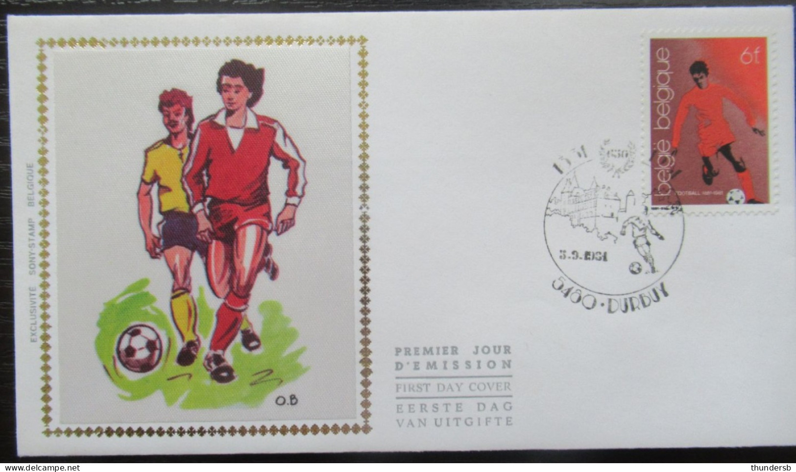 FDC Zijde 2014 '100 Jaar Voetbal In België' - 1981-1990