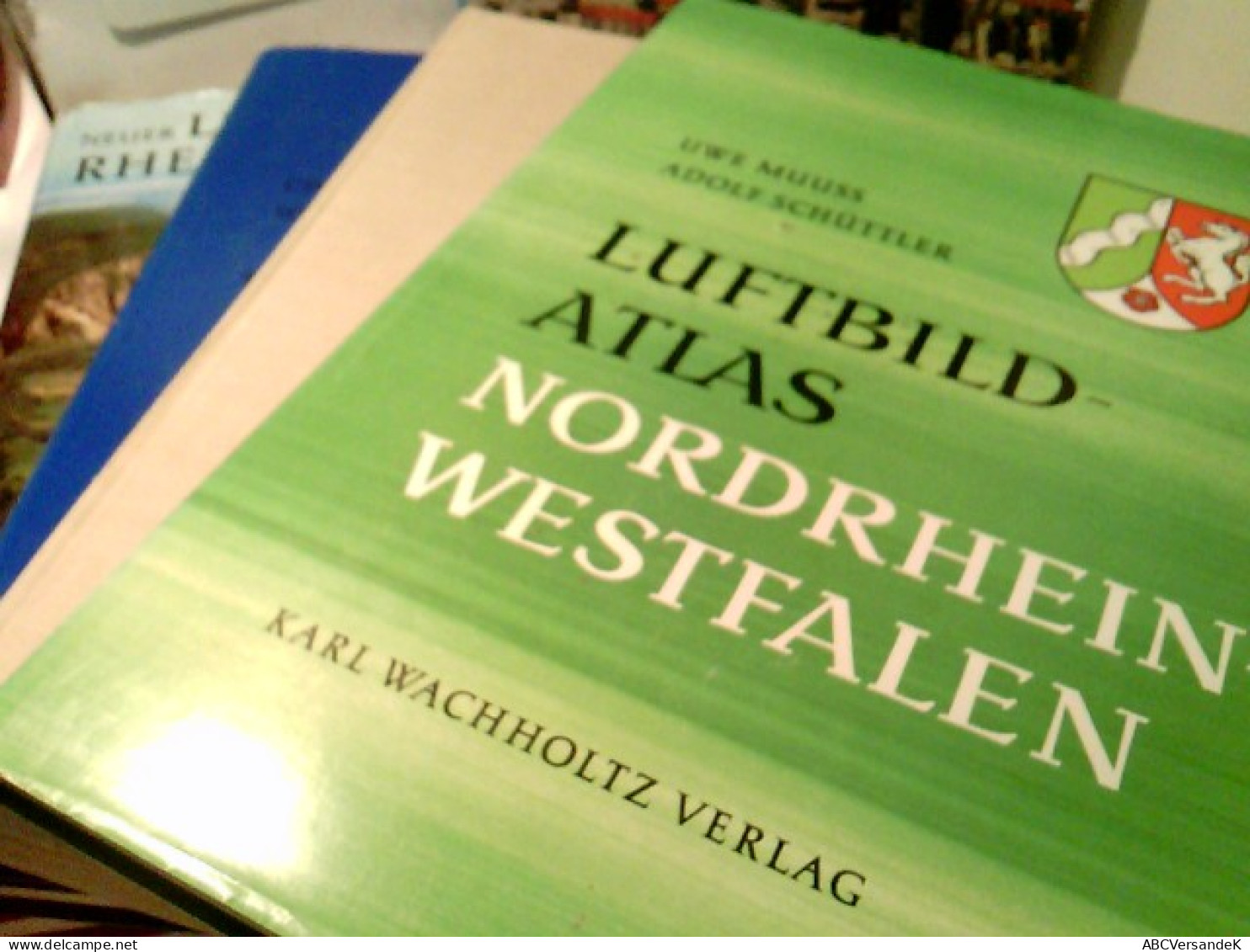 Konvolut: 5 Diverse Bände Luftbildatlanten Deutschland / Länder - Eine Landeskunde In  Farbigen Luftaufnahmen. - Allemagne (général)