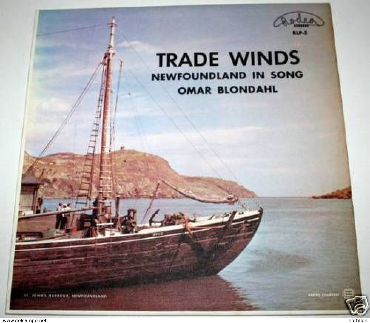 Rare LP 33 Tours Vinyle Omar Blondahl : TRADE WINDS * CANADA - Country & Folk