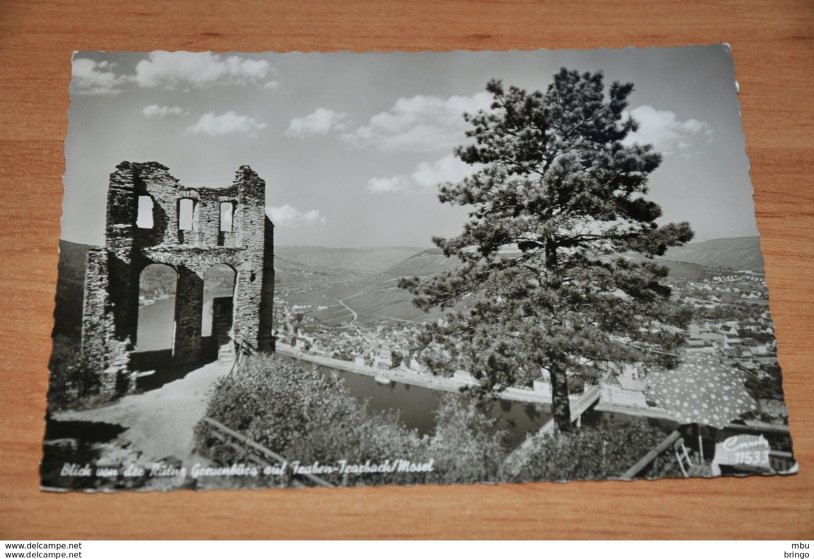 A6612   BLICK VON DER RUINE GREVENBURG, TRABEN-TRARBACH - Traben-Trarbach