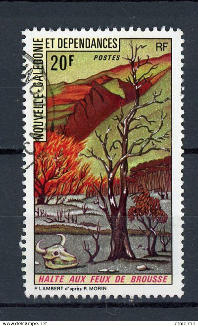 NOUVELLE-CALEDONIE RF : HALTE AUX FEUX DE BROUSSE -  N°Yt 391 Obli. - Usados