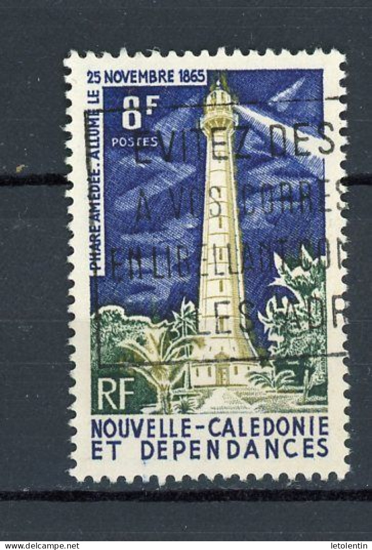 NOUVELLE-CALEDONIE RF - PHARE AMÉDÉE  - N°Yt 327 Obli. - Gebraucht