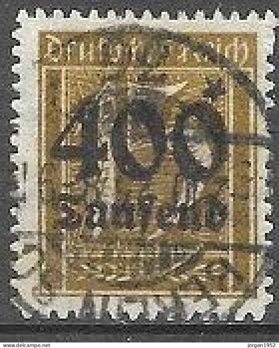 GERMANY # FROM 1923 STAMPWORLD 295 - 1922-1923 Lokalausgaben