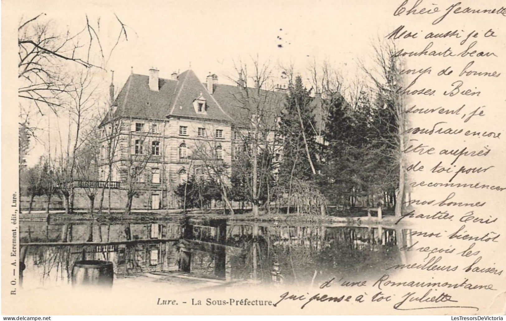 FRANCE - Lure - La Sous Préfecture  - Carte Postale Ancienne - Lure