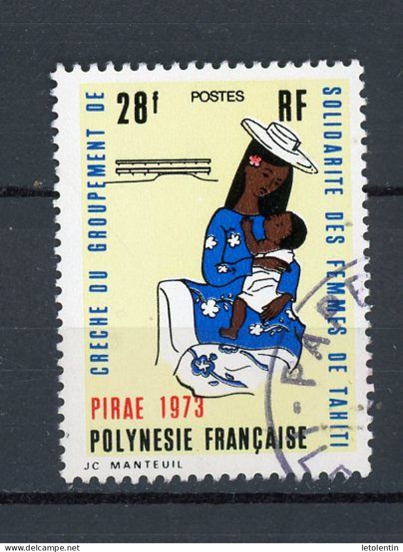 POLYNESIE : SOLIDARITÉ POUR LES FEMMES - N° Yt 93 Obli. - Oblitérés