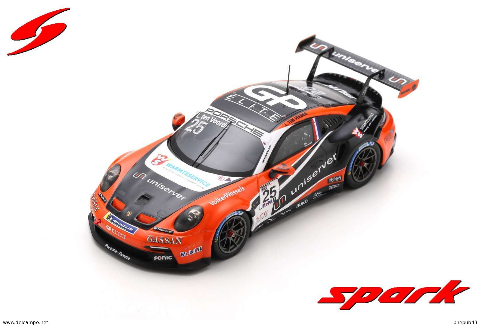 Porsche 911 GT3 Cup - Porsche Carrera Cup Germany Champion 2021 #25 - Larry Ten Voorde - Spark - Spark