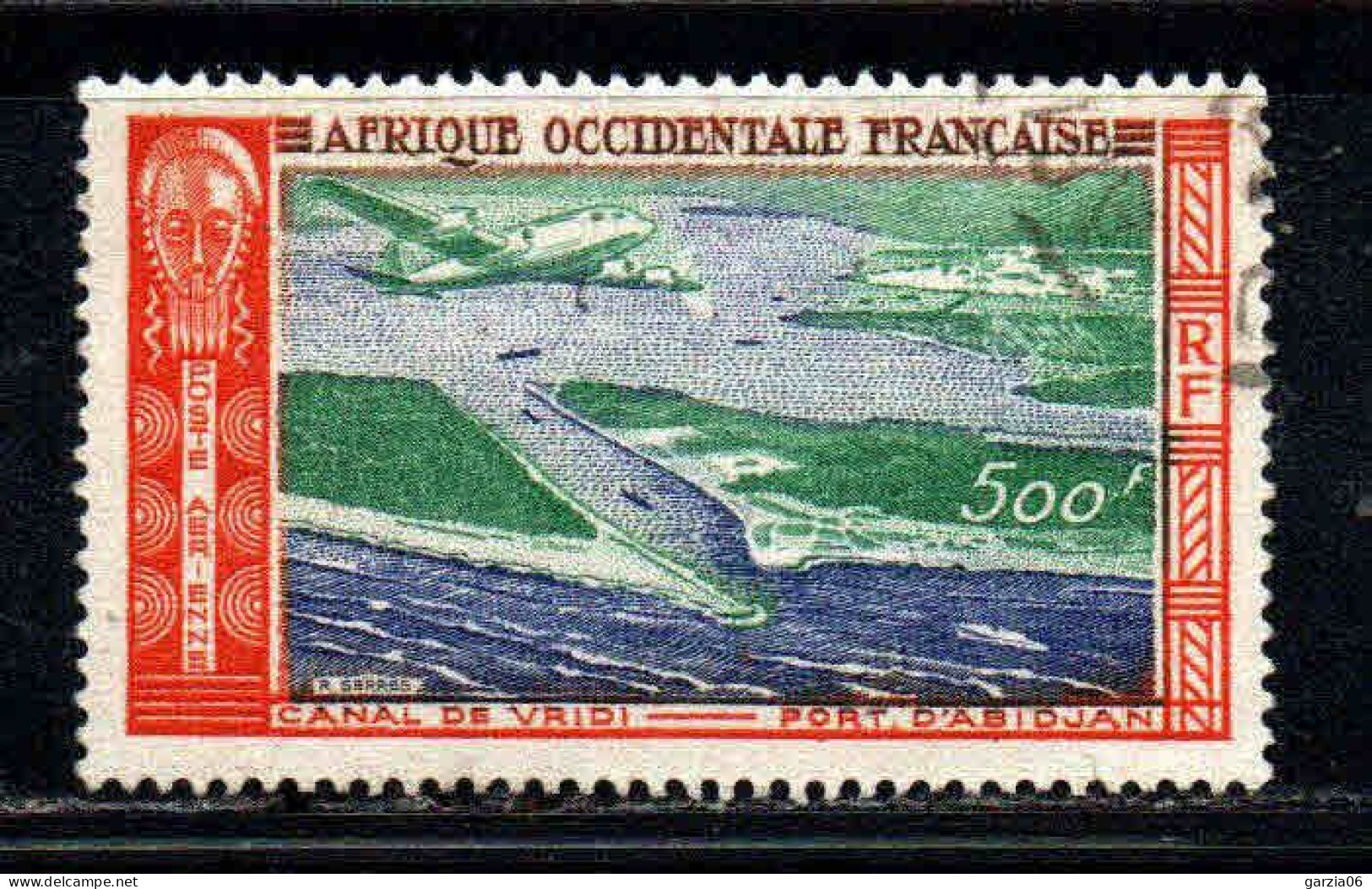 AOF - 1951  -  Survol   - PA  16     - Oblit - Used - Used Stamps