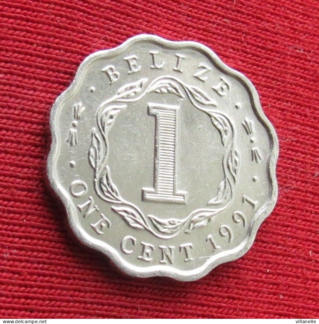 Belize 1 Cent 1991 KM# 33a Lt 1568 *V1T Beliz Belice - Belize