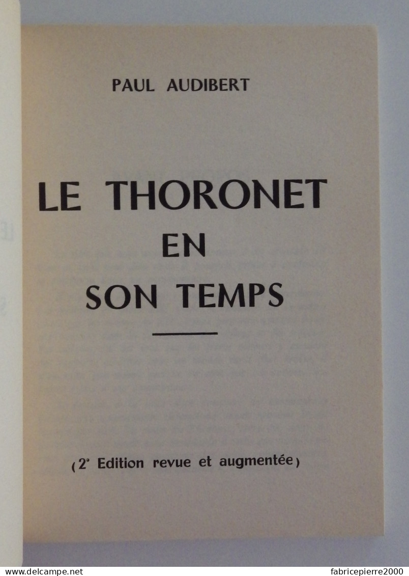 AUDIBERT - Le Thoronet En Son Temps 1966 EXCELLENT ETAT Abbaye Var Cistercien - Provence - Alpes-du-Sud