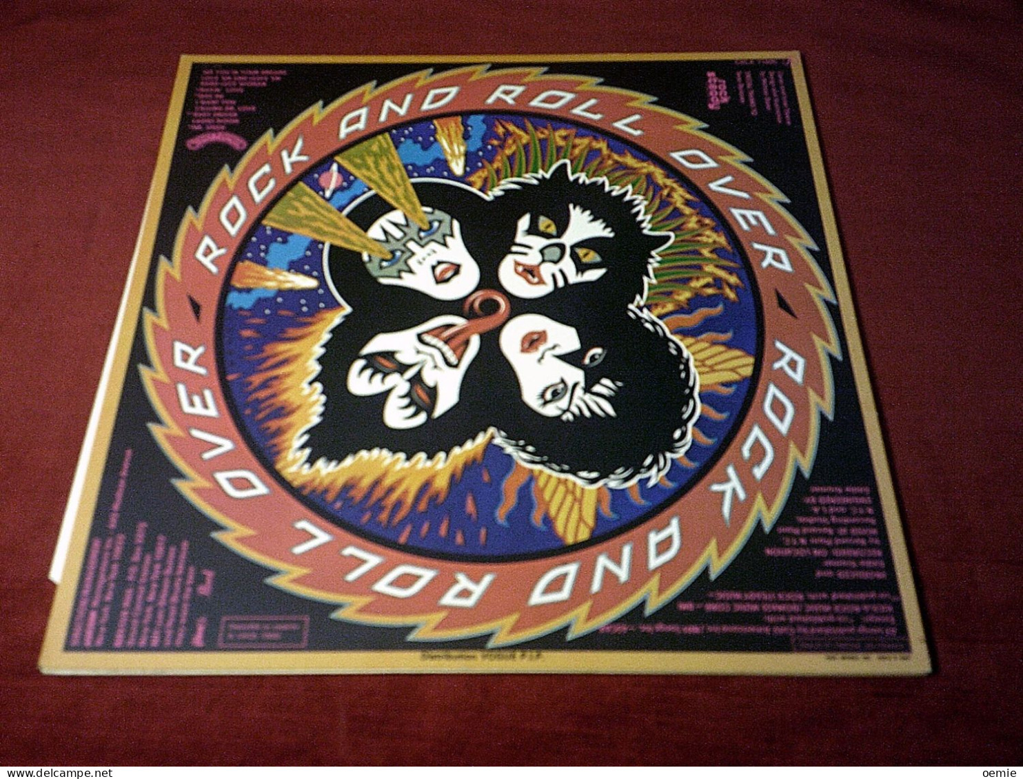 KISS  °  ROCK AND ROLL OVER  REF CBLA 71005  FRANCE - Hard Rock & Metal