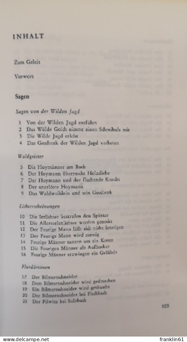 Märchen, Legenden Und Sagen Aus Der Oberpfalz; Teil: Bd. 2. - Racconti E Leggende