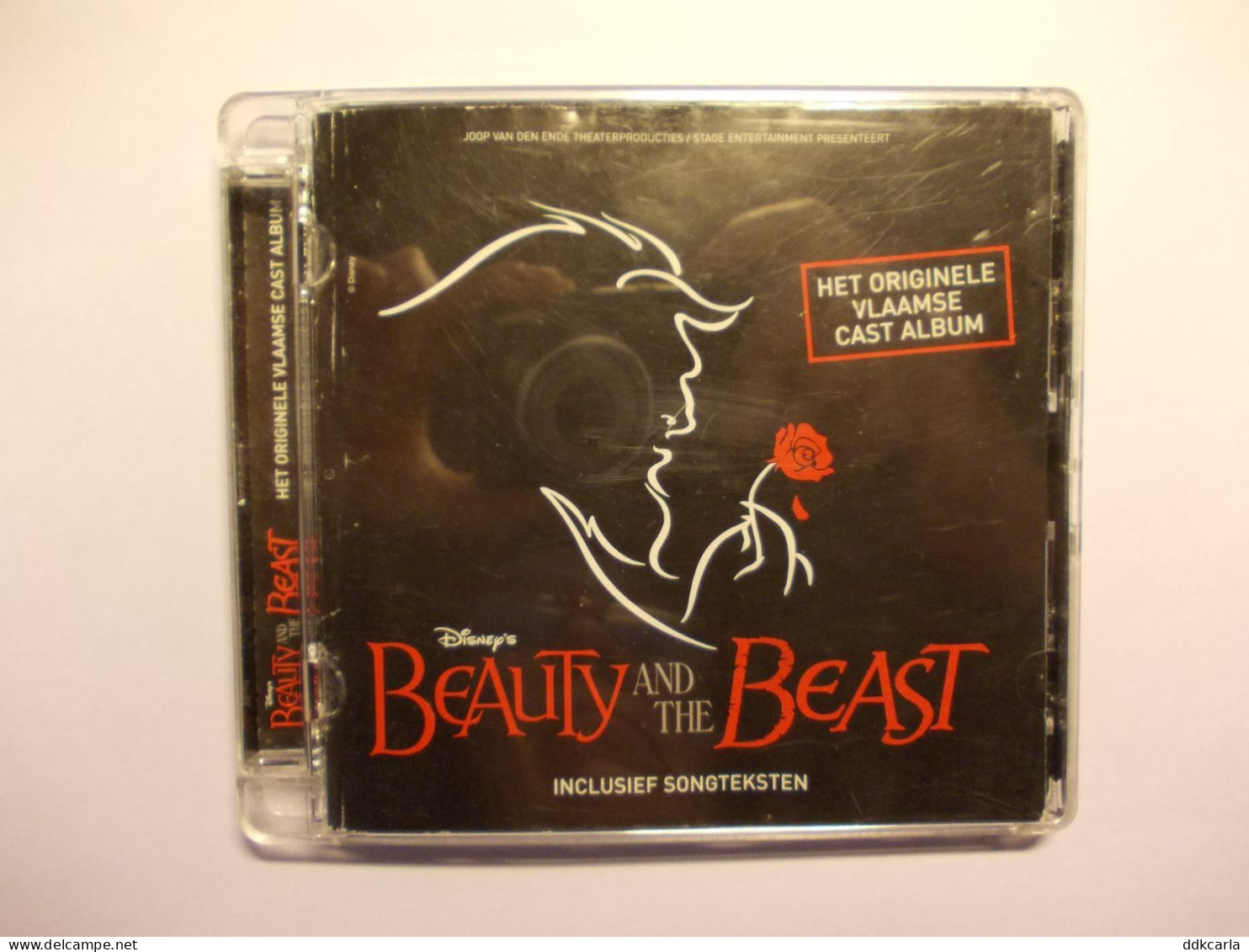 DVD's - Disney BEAUTY And The BEAST - Het Originele Vlaamse Cast Album - Inclusief Songteksten - Animatie