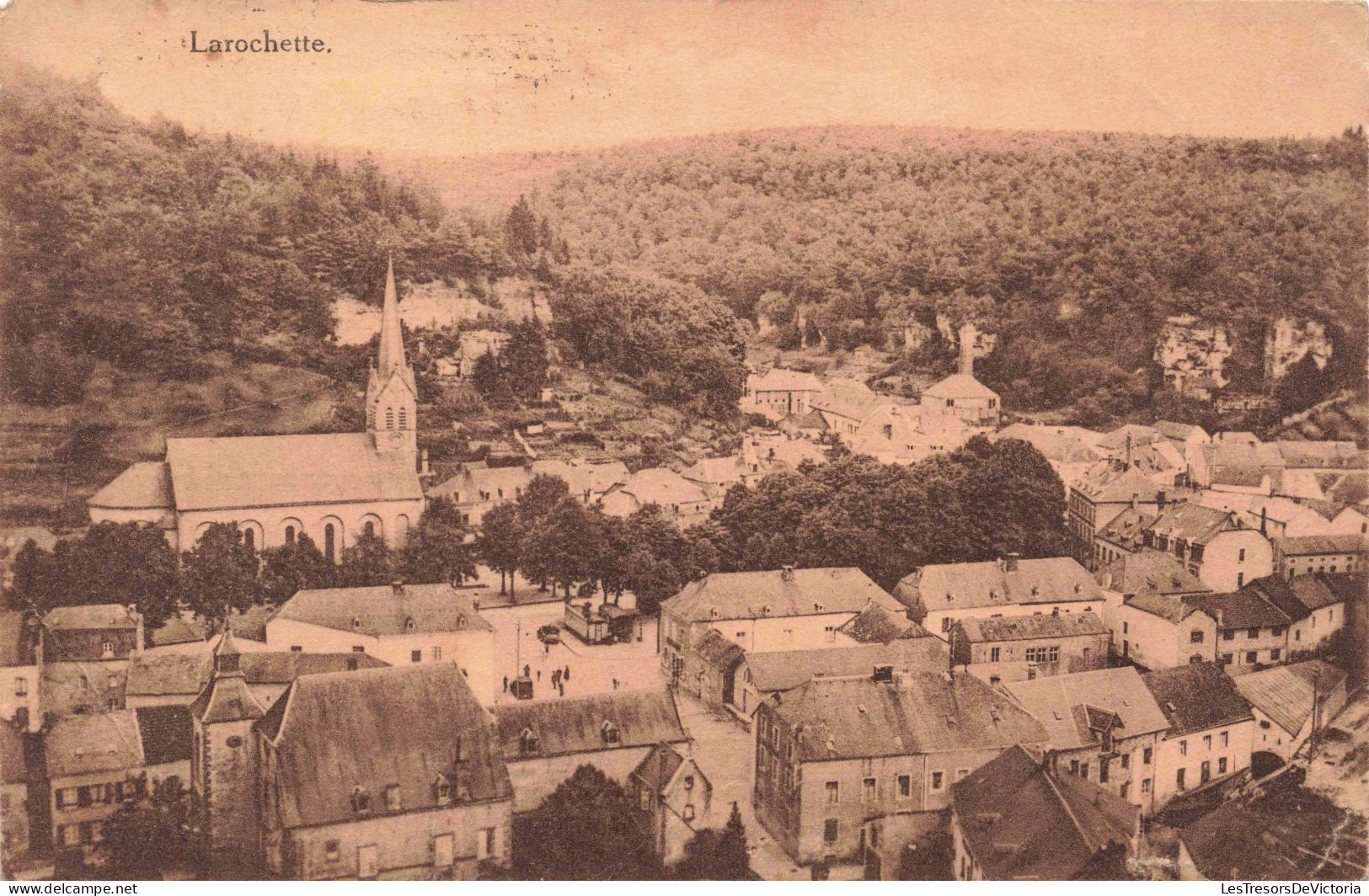 LUXEMBOURG - Larochette - Vue Générale - Carte Postale Ancienne - Larochette