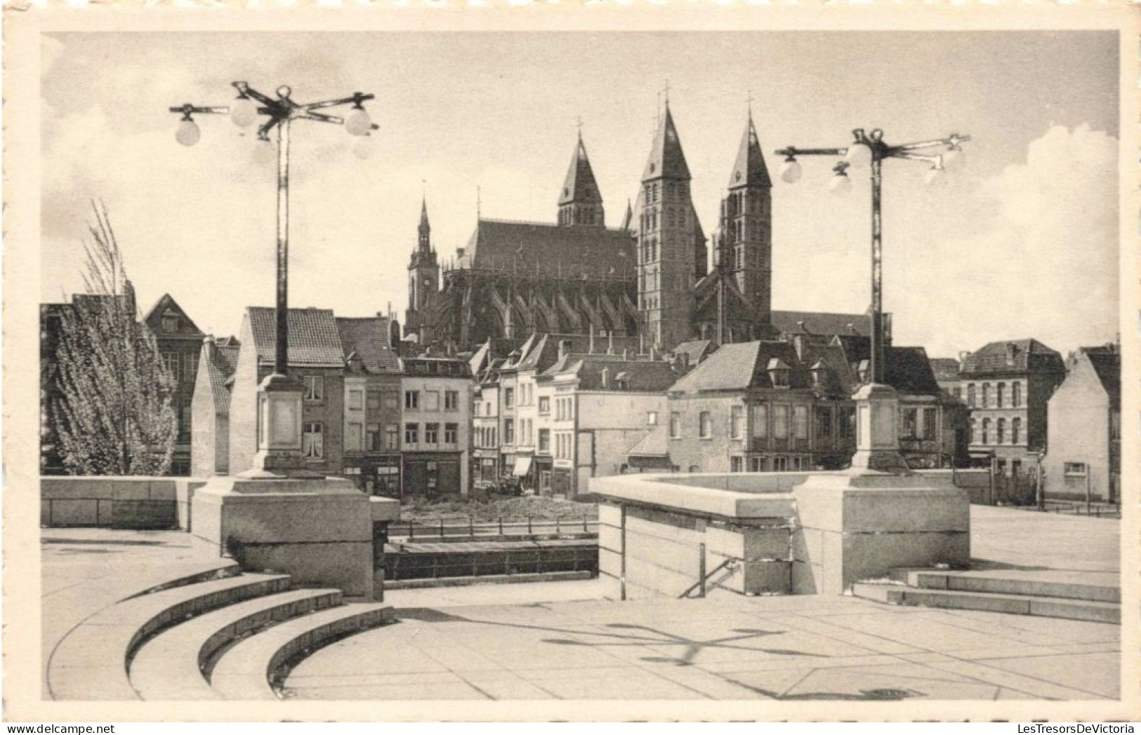 BELGIQUE - Tournai - Vue Sur La Cathédrale - Carte Postale Ancienne - Tournai