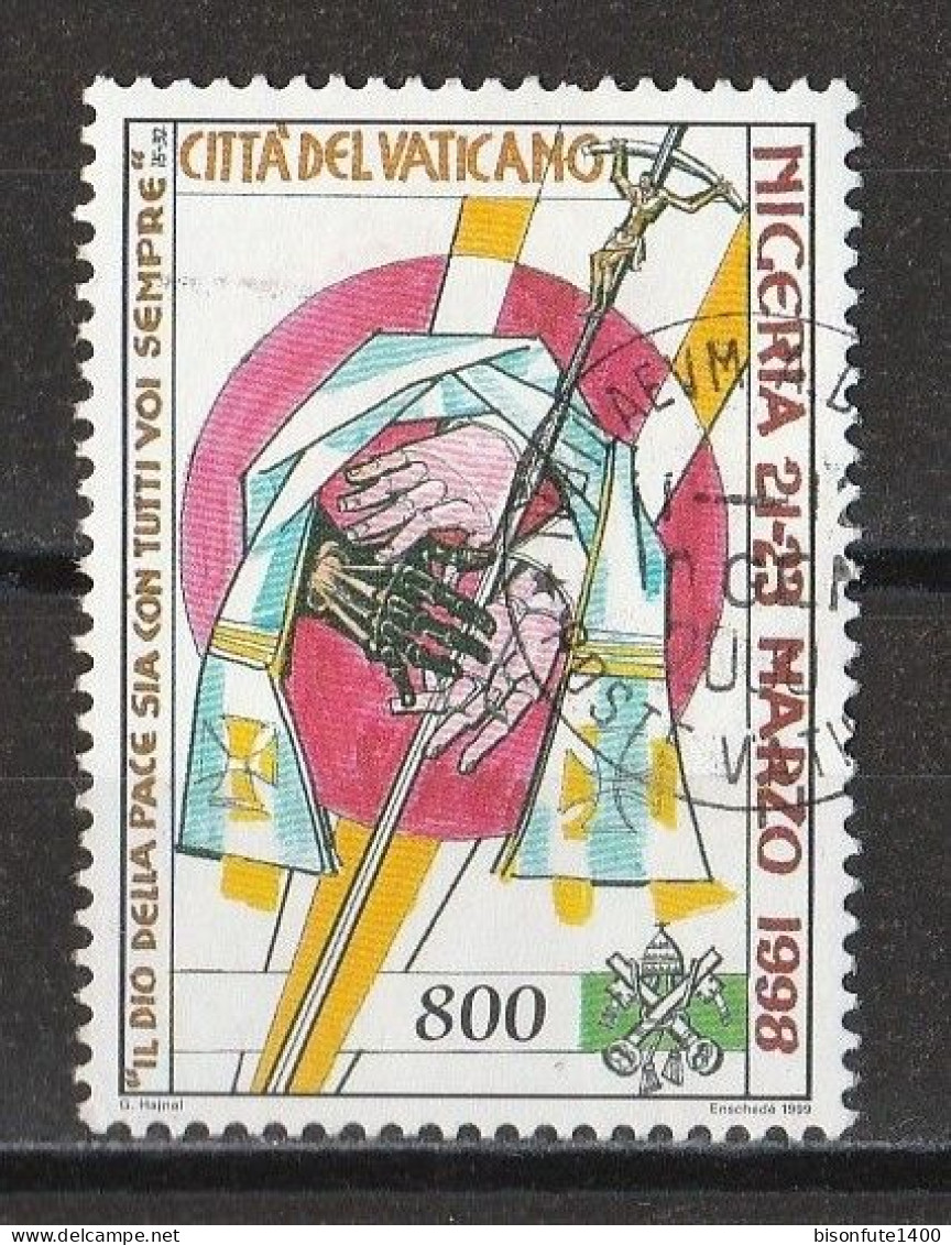 Vatican 1999 : Timbres Yvert & Tellier N° 1137 - 1142 - 1144 - 1146 Et 1157 Oblitérés - Usati