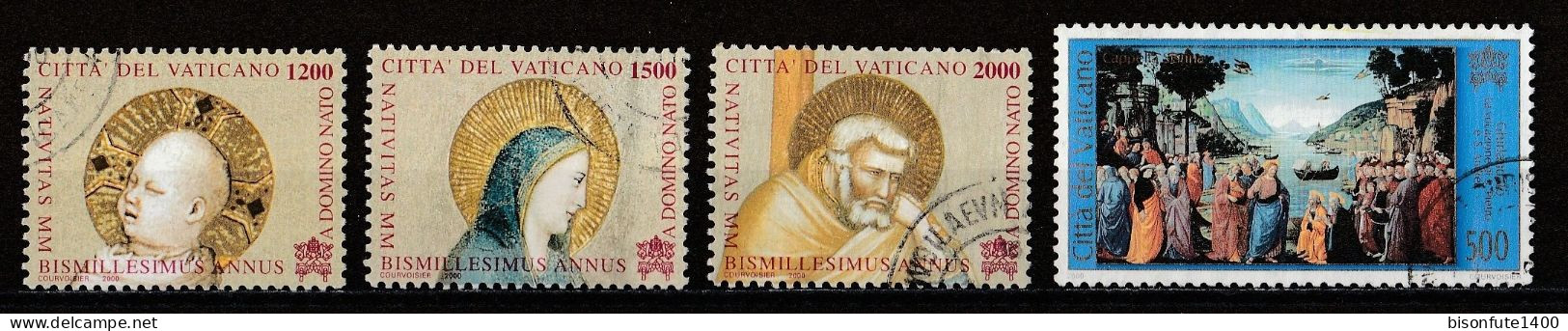 Vatican 2000 : Timbres Yvert & Tellier N° 1183 - 1196 - 1199 - 1201 - 1209 - 1210 - 1211 - 1212 Et 1216 Oblitérés - Gebraucht