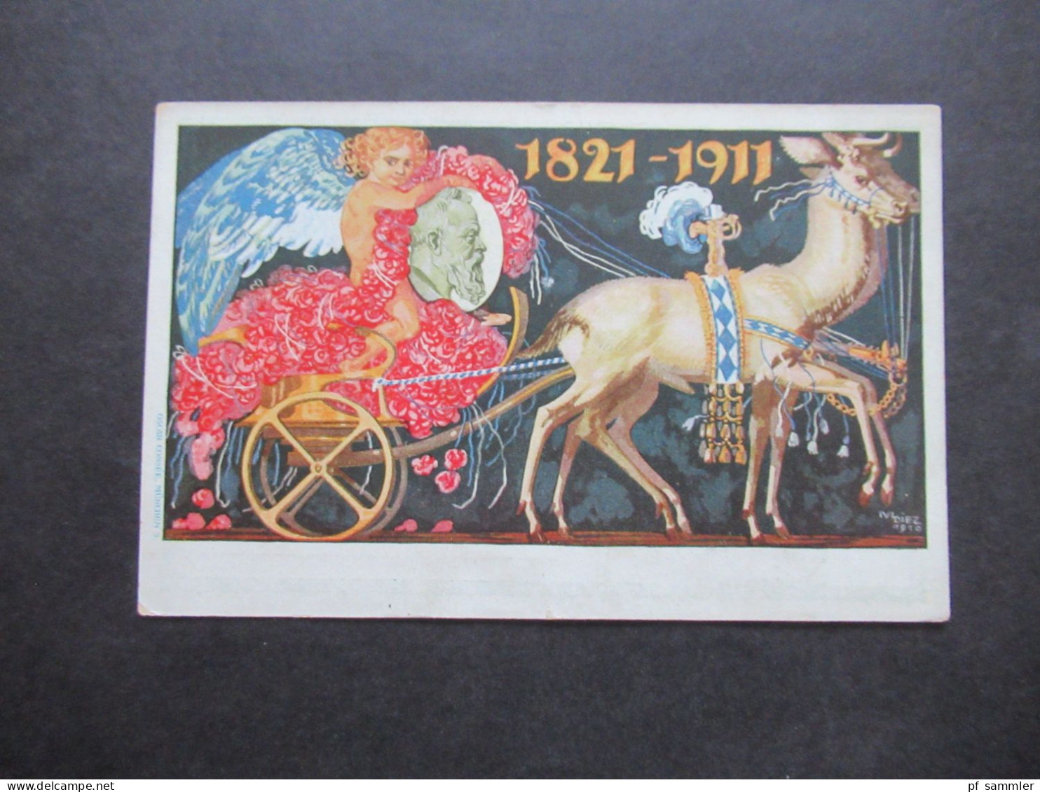 AD Bayern 1911 GA / Festpostkarte Königreich Bayern Mit 3 Weiteren Marken Stempel K1 Muenchen 37 - Rosenheim - Postal  Stationery