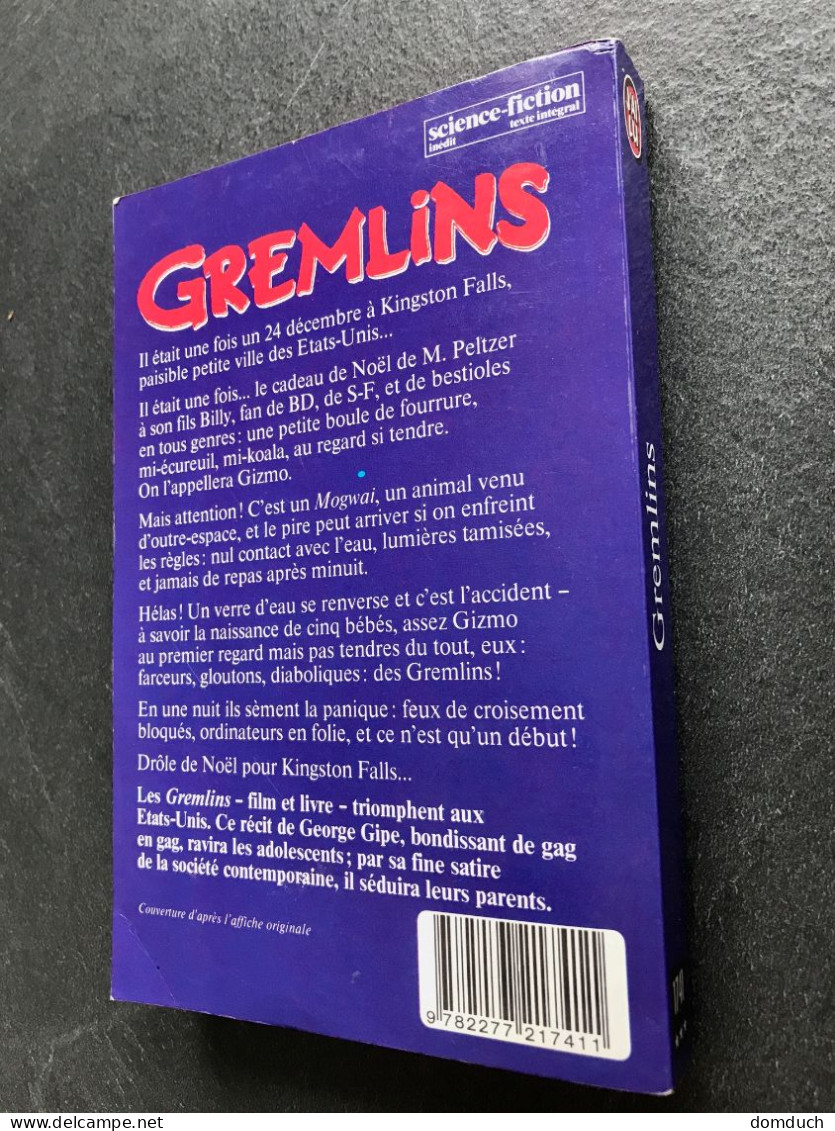 J’AI LU S.F. N° 1741  Steven SPIELBERG Présente Gremlins Scénario De Chris Columbus 1984 Tbe - J'ai Lu