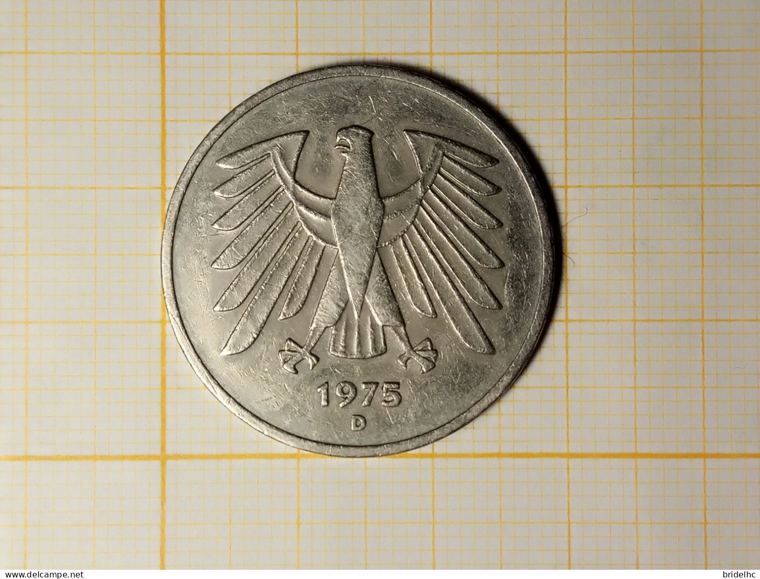 Allemagne 5 Mark 1975 - 5 Mark