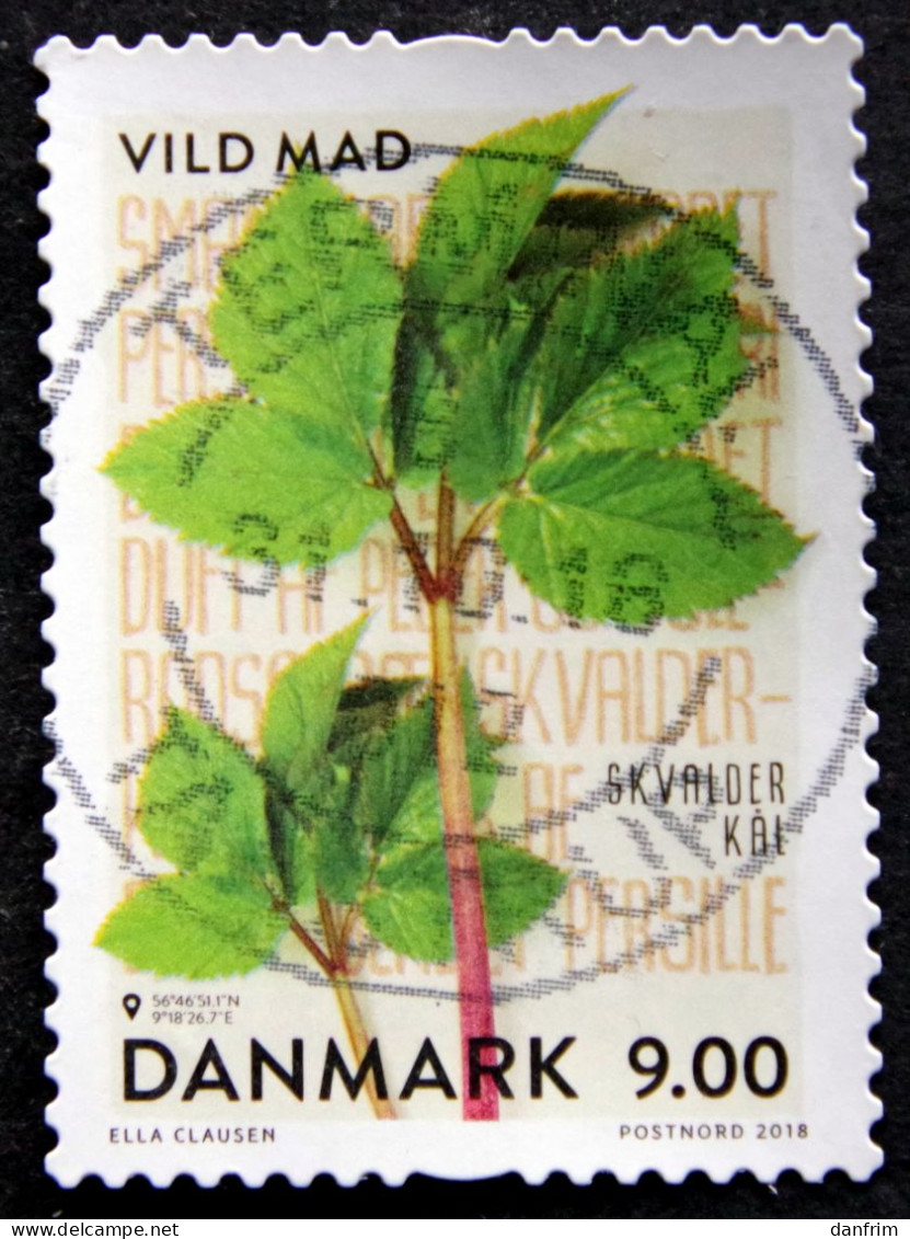 Denmark 2018  FLORA  Minr.1961   (O)        (lot G 1736  ) - Gebruikt