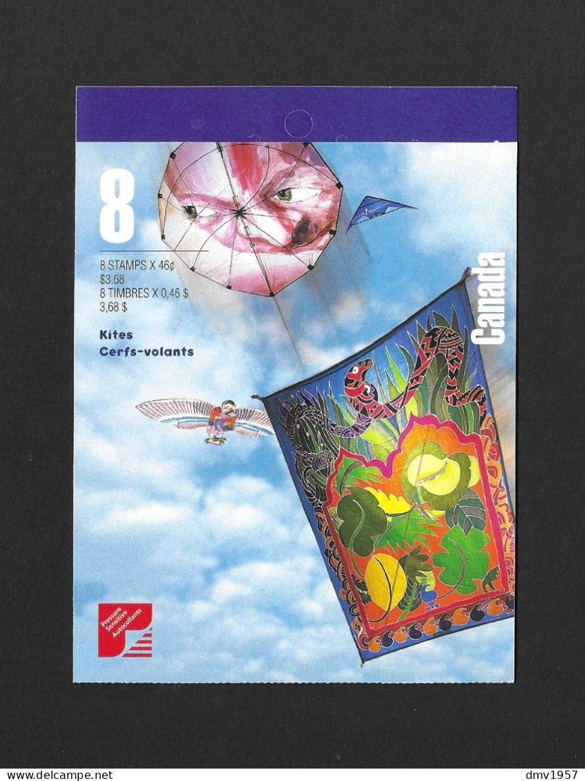 Canada 1999 MNH Stamp Collecting Month - Kites SB234 Booklet - Libretti Completi