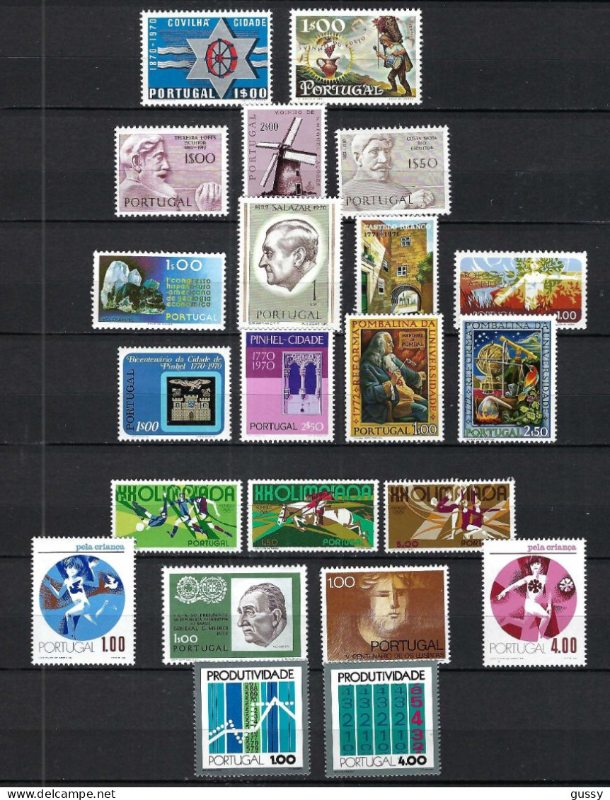 PORTUGAL Ca. 1970-79:  Lot De Neufs** - Used Stamps