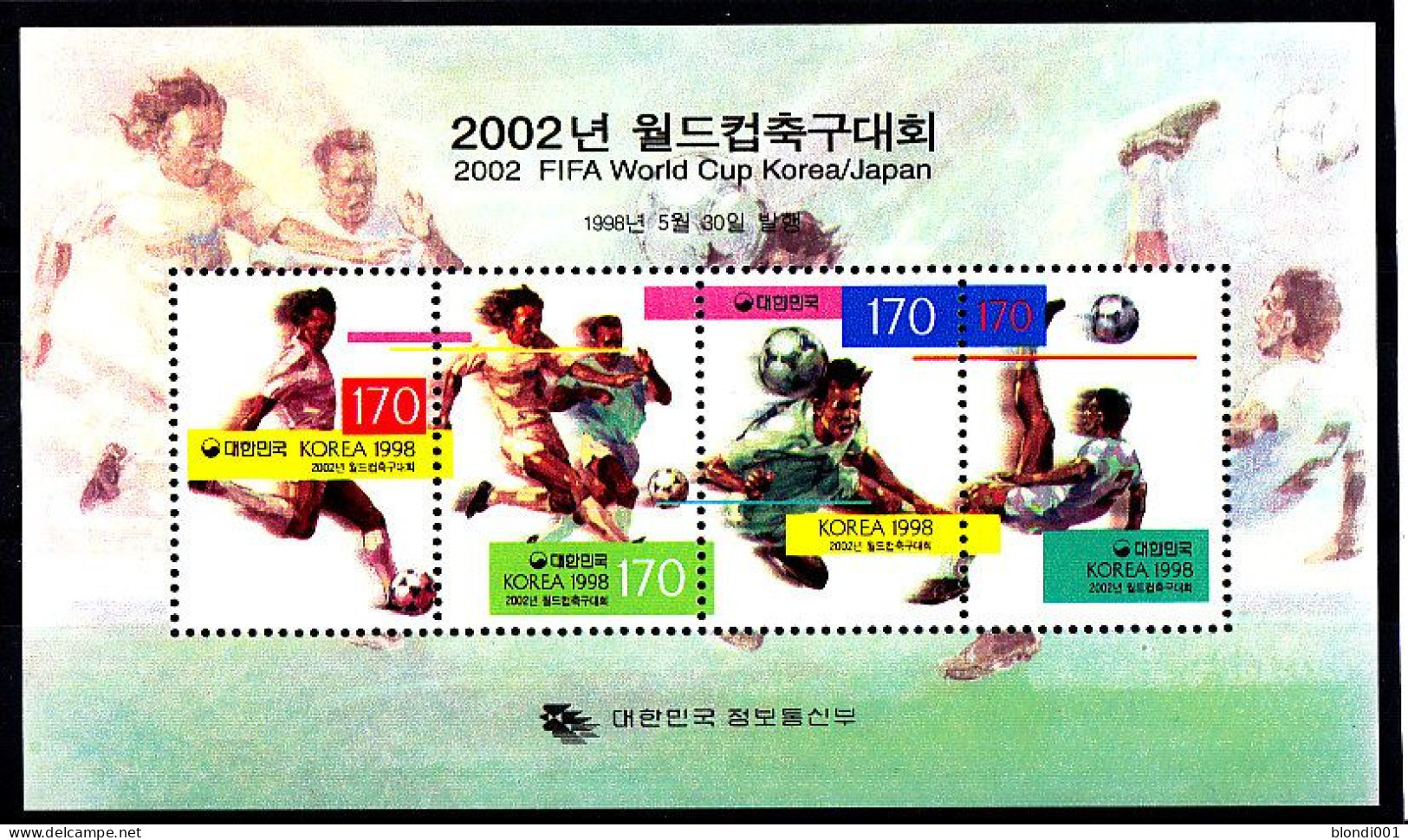 Soccer World Cup 2002 - KOREA - S/S MNH - 2002 – Corée Du Sud / Japon