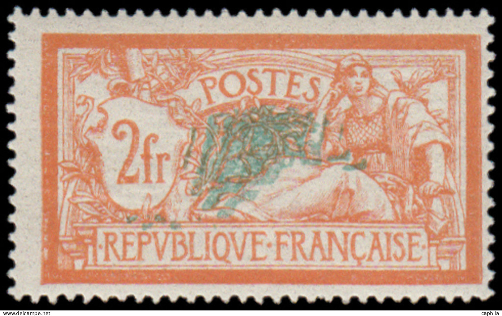 ** FRANCE - Poste - 145a, Double Centre: 2f. Merson - Nuevos