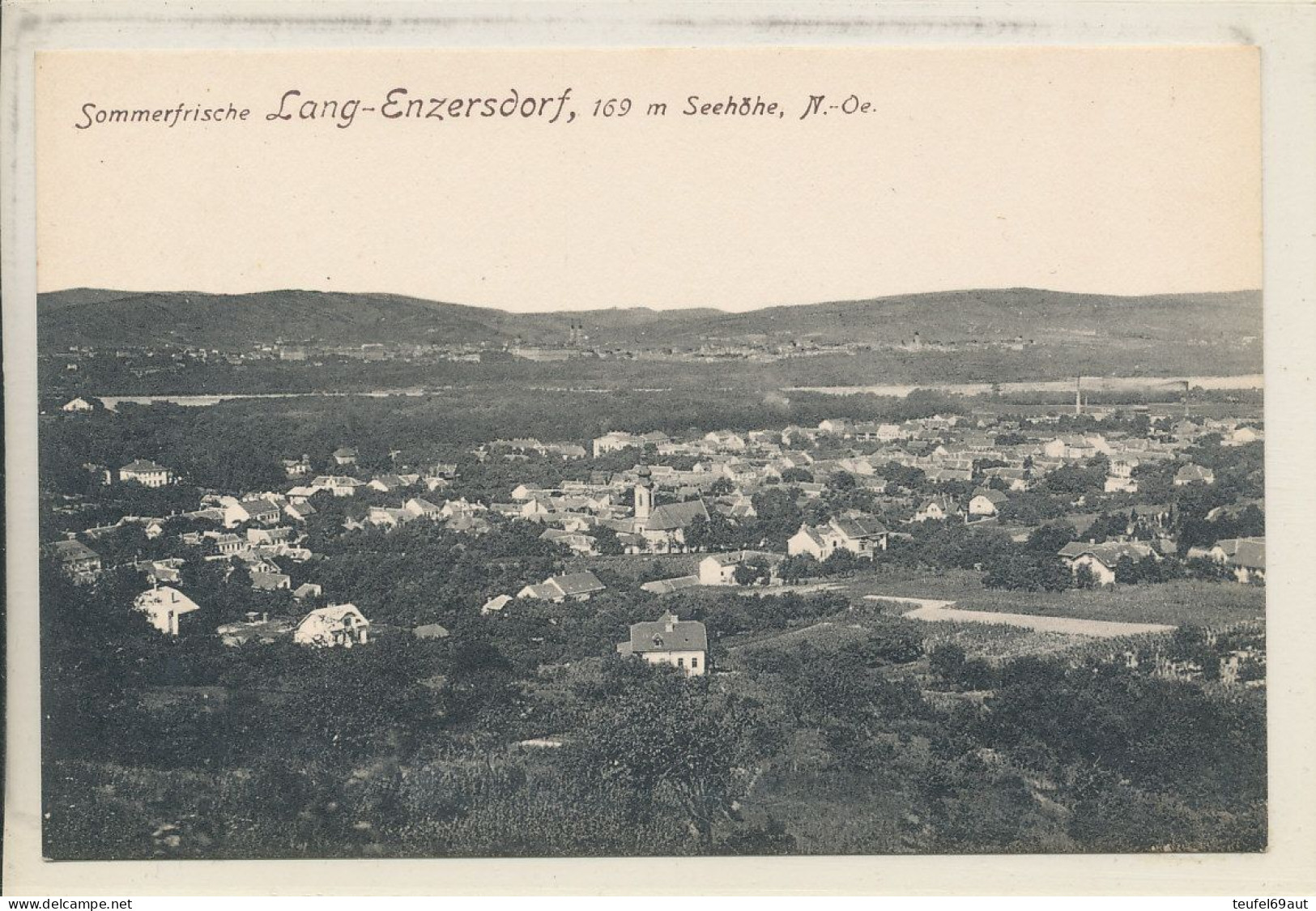 AK Langenzersdorf - Sommerfrische Bez. Korneuburg 1912 - Korneuburg