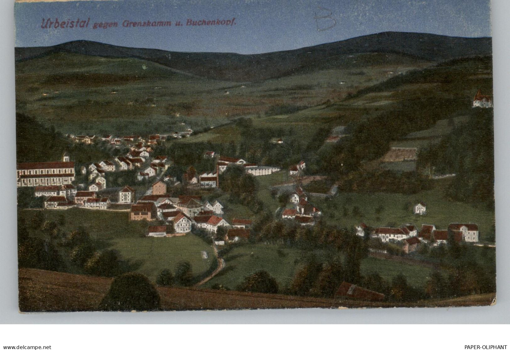 F 67220 URBEIS, Blick Zum Grenzkamm - Mutzig