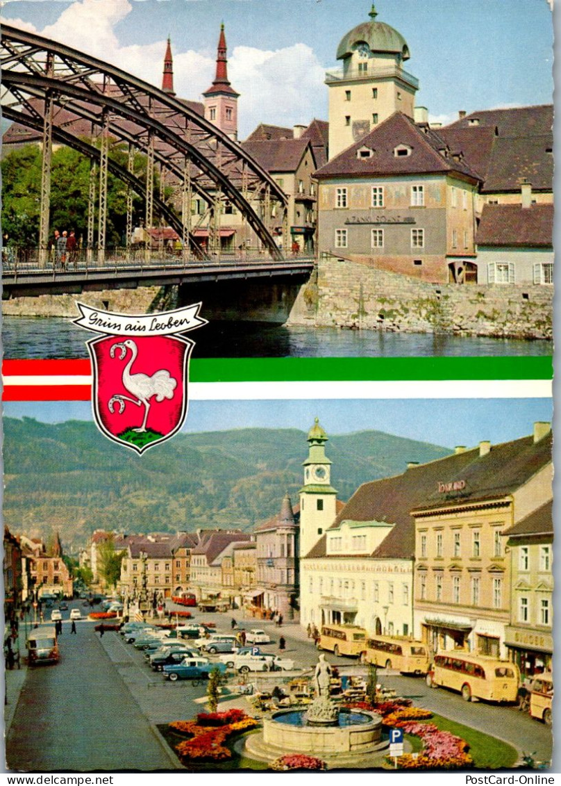 44806 - Steiermark - Leoben , Altstadt , Hauptplatz - Nicht Gelaufen  - Leoben