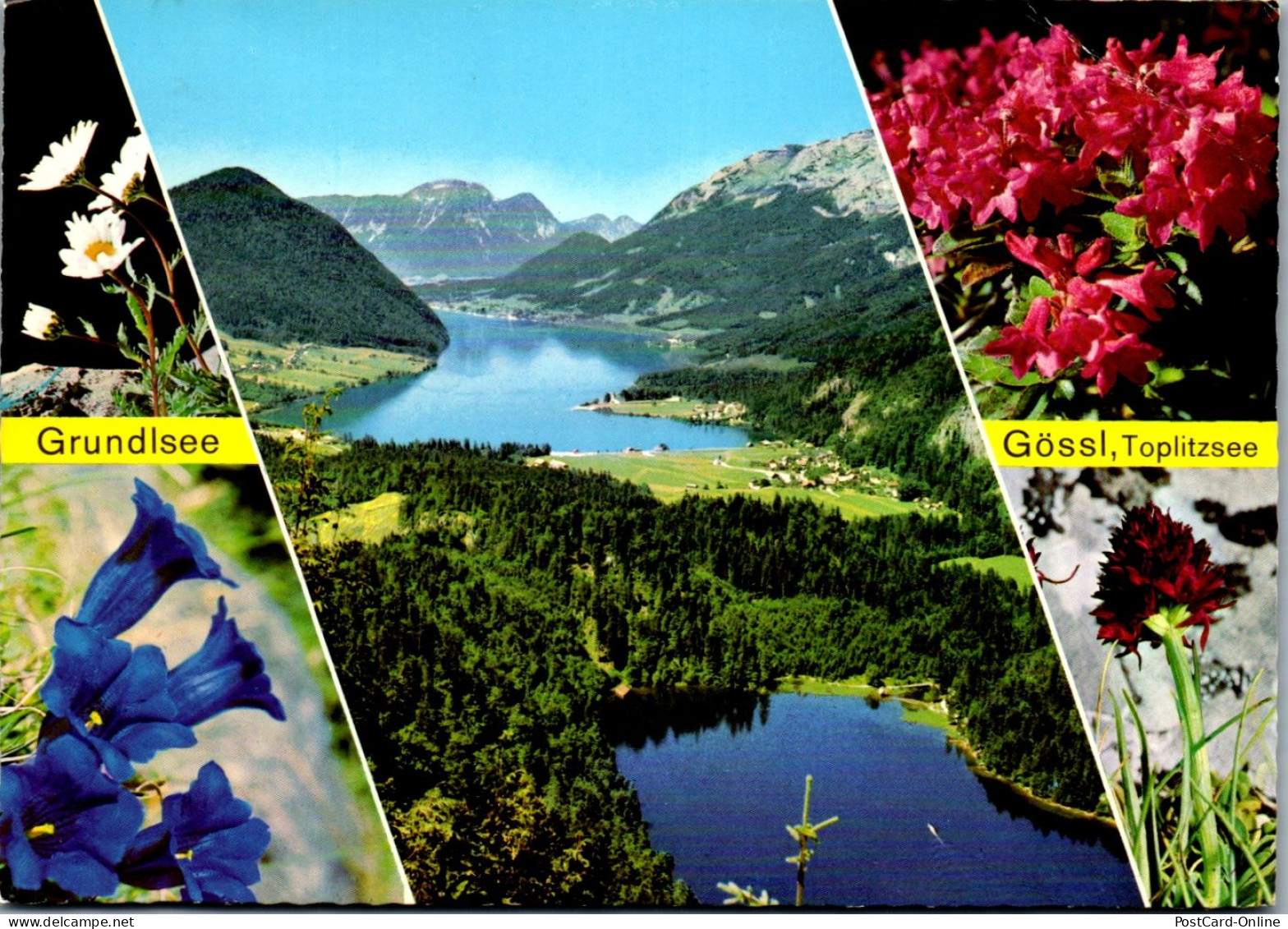 44787 - Steiermark - Toplitzsee , Gössl , Grundlsee Mit Sarstein - Gelaufen 1975 - Ausserland