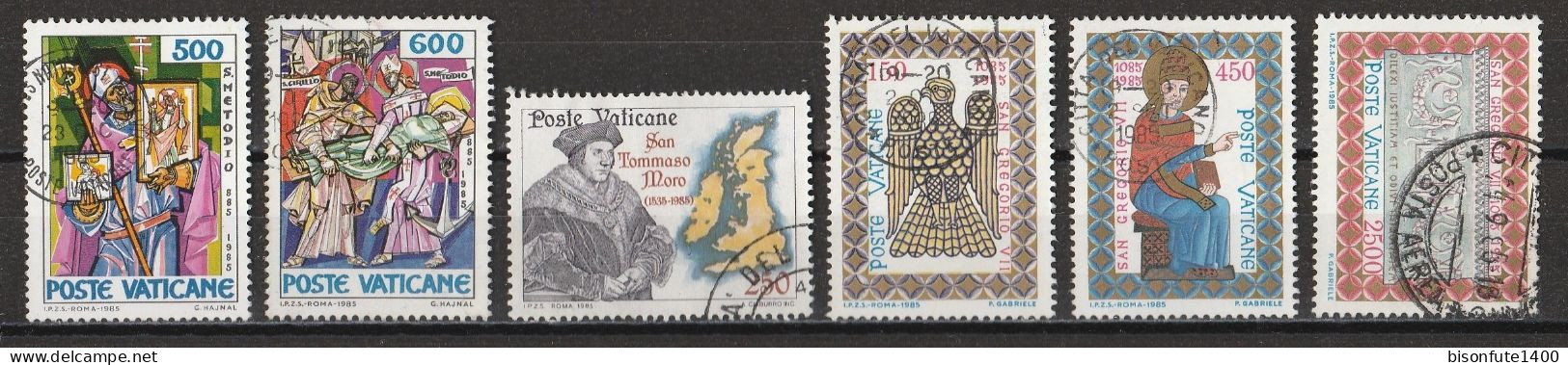 Vatican 1985 : Timbres Yvert & Tellier N° 770 - 771 - 773 - 776 - 777 - 778 - 779 - 780 - 781 - 783 Et 785 Oblitérés. - Gebraucht