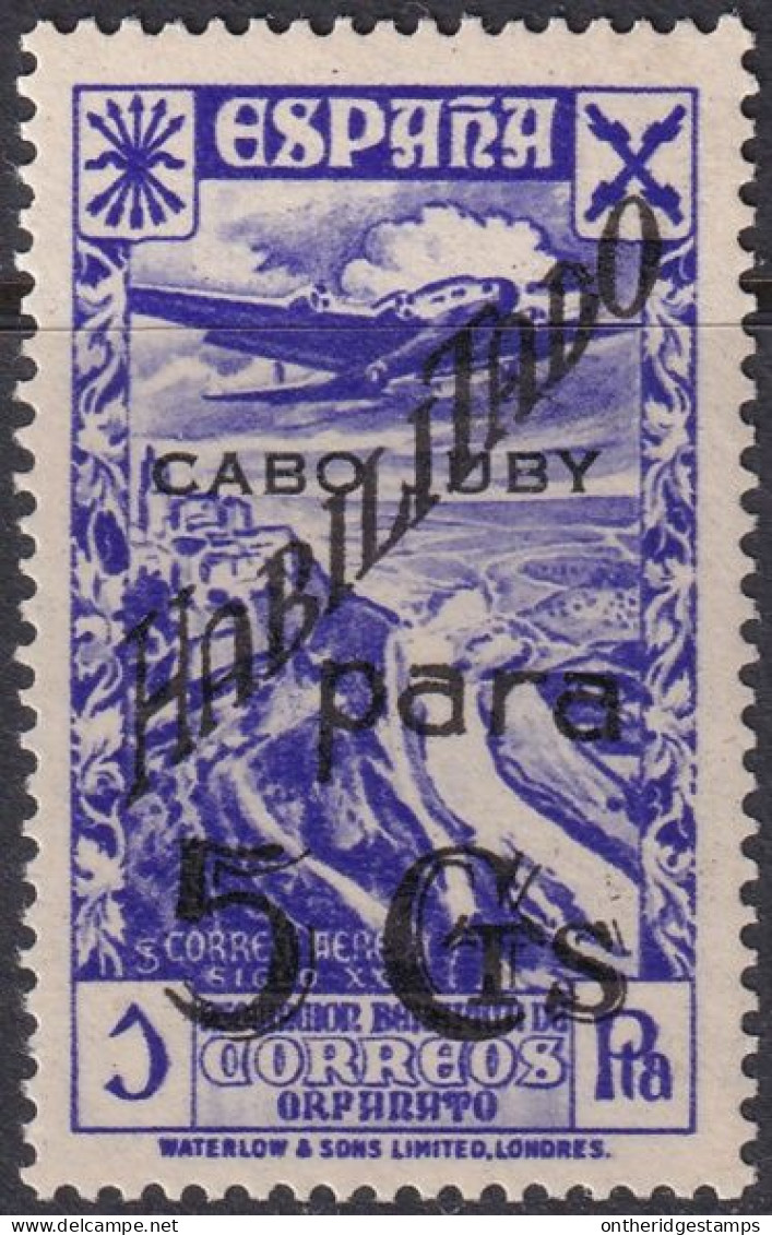 Cape Juby 1941 Beneficencia Ed 10 Cabo Juby MNH** - Cabo Juby